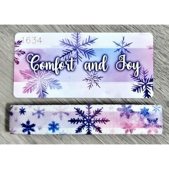 ZOX "COMFORT & JOY" #1634 ADVENT DAY 4 NEW MED INTERACTIVE SNOWFLAKE WRISTBAND - Picture 3 of 12